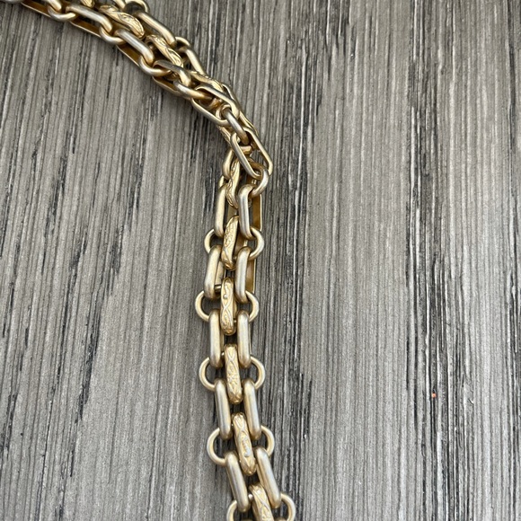 Authentic Chanel Belt Bag with Gold Chain - Picture 3 of 10